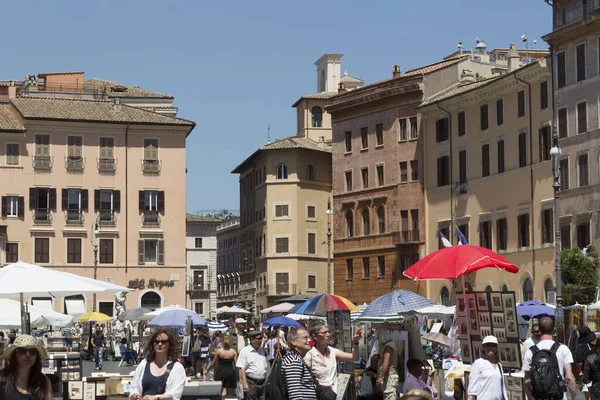 Vista Rua Cidade Genoa Itália — Fotografia de Stock