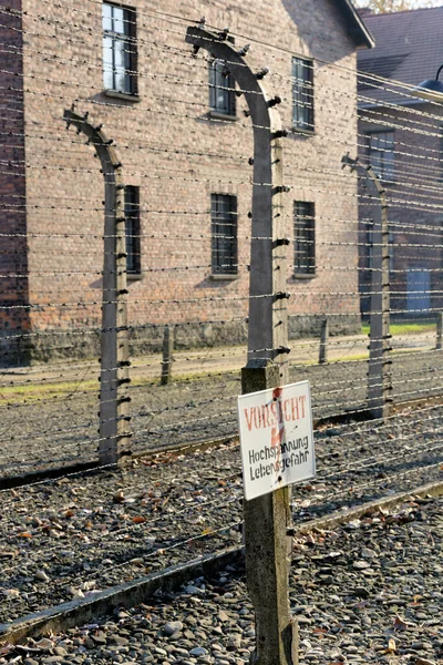 Oswiecim Polen October Auschwitz Camp Tidligere Nazistisk Udryddelseslejr 2012 Oswiecim - Stock-foto