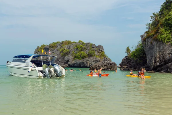 Playa Tropical Andaman Mar Tailandia — Foto de Stock