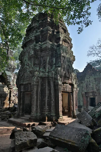 Древние Руины Ангкор Ват Сием Жатва Камбоджа — стоковое фото