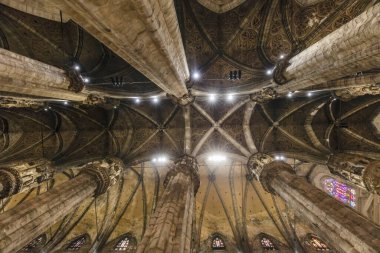 Kudüs, İsrail 'deki eski kilisenin içinde.