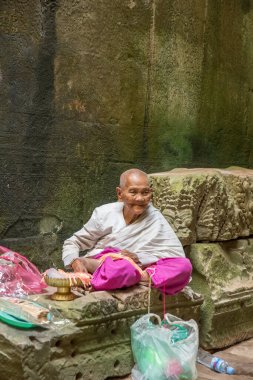 Kamboçya 'daki tarihi Angkor tapınağı