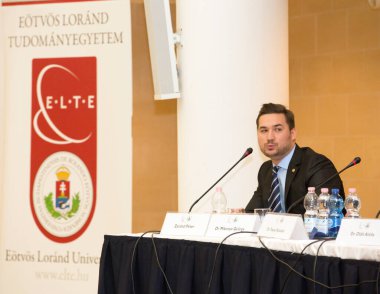 BUDAPEST - 11 Temmuz 2011 'de Budapeşte, Macaristan' da Budapeşte Yaz Üniversitesi 'nin açılış töreninde.