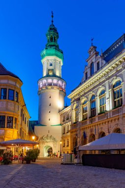 Poznan 'daki eski belediye binası.