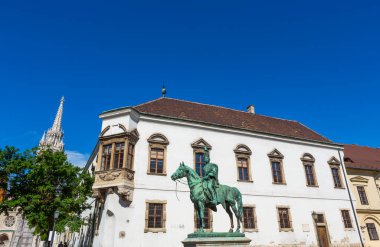 Varşova, Polonya 'daki belediye binasının manzarası