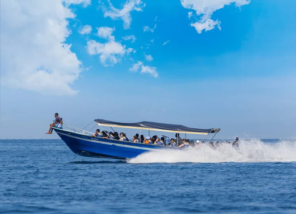 Cartagena Indias Colombia October 2015 Tourist Boat Cartagena Bay Fifth — Stock Photo, Image