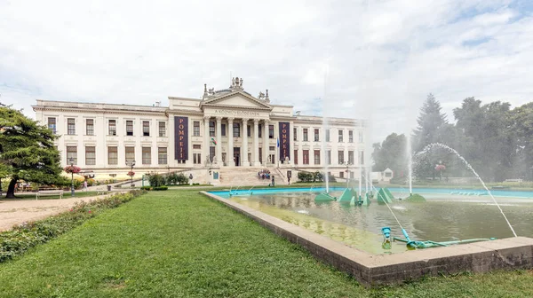 Fontein Het Centrum Van Stad Aranjuez Madrid Spanje — Stockfoto