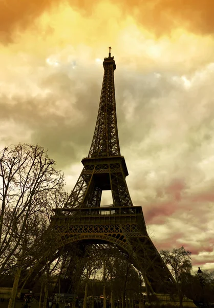 Turnul Eiffel Din Paris — Fotografie, imagine de stoc