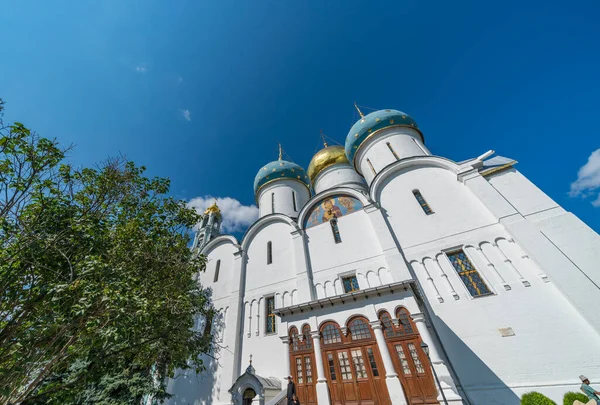 Vista Catedral Asunción Moscú Rusia — Foto de Stock