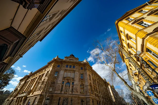 Vista Los Edificios Históricos Ciudad Barcelona — Foto de Stock