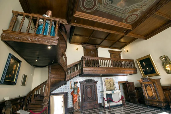 Intérieur Vieux Bâtiment Historique — Photo