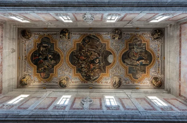 Италия Италия Июнь 2017 Года Интерьер Римско Католической Катехизации Фалуни — стоковое фото