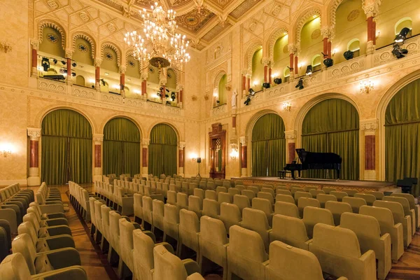 Interior Sala Concertos Edifício Histórico — Fotografia de Stock