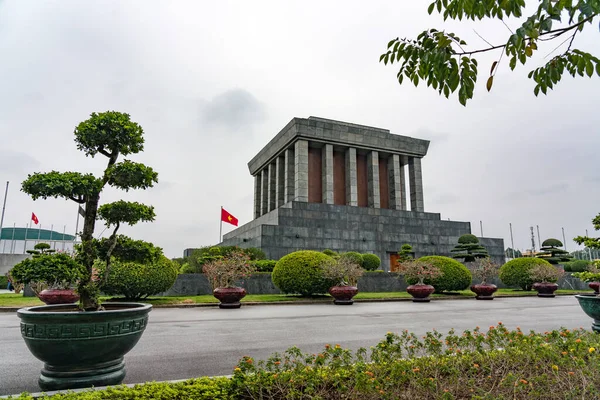 Hanoi Vietnam Janvier 2019 Mausolée Chi Minh Hanoi Vietnam — Photo