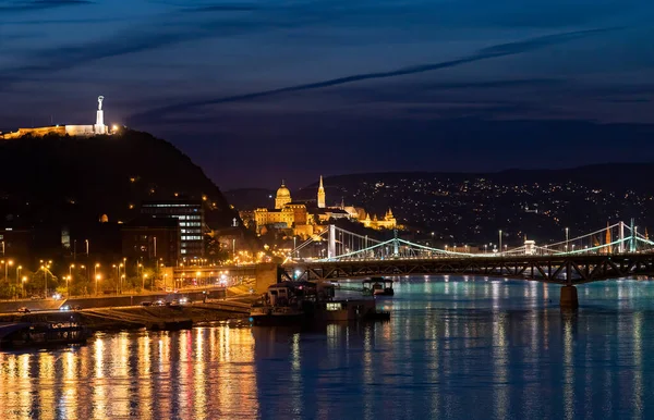View Famous Dom Luis Bridge Budapest Hungary — Stock Photo, Image