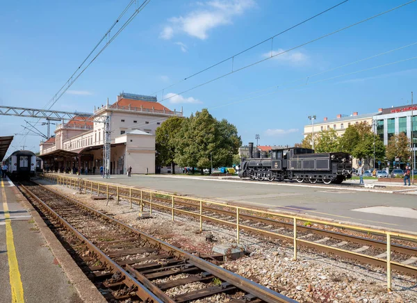 Вид Железнодорожный Вокзал Городе Барселона — стоковое фото