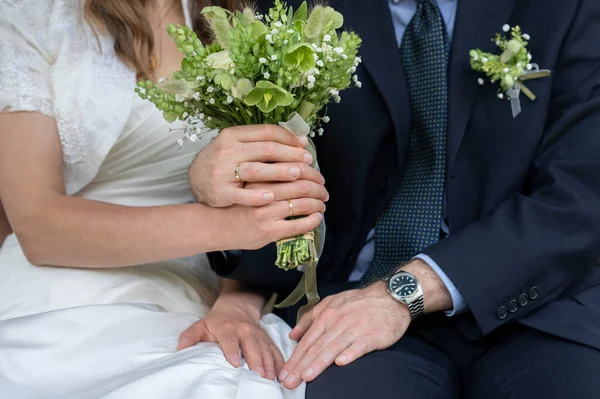 Hochzeitspaar Verliebt — Stockfoto