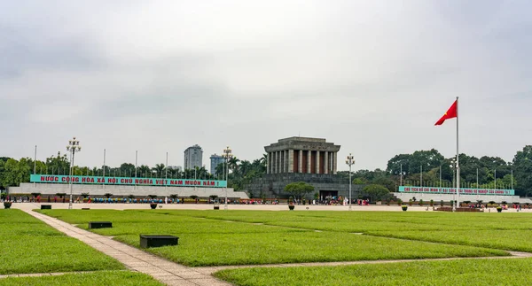 Hanoi Vietnam Enero 2019 Mausoleo Chi Minh Hanoi Vietnam — Foto de Stock