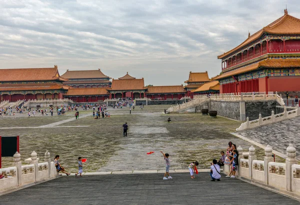 Запретный Город Пекине Китай — стоковое фото