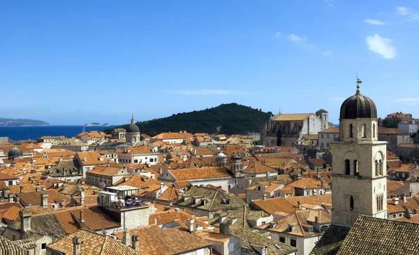 Vista Sulla Città Duascar Nik Croazia — Foto Stock