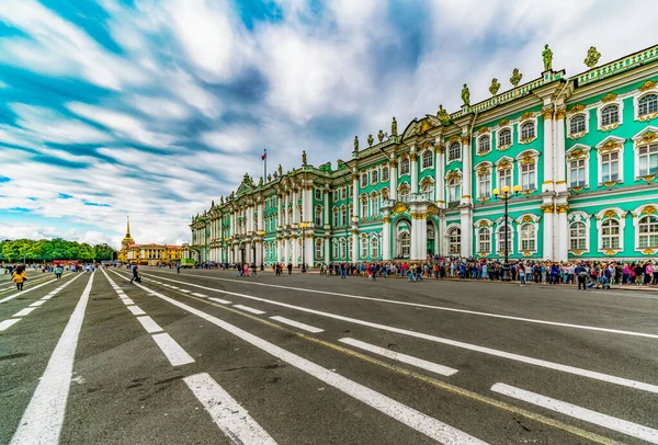 Vista Palácio Real São Petersburgo Rússia — Fotografia de Stock