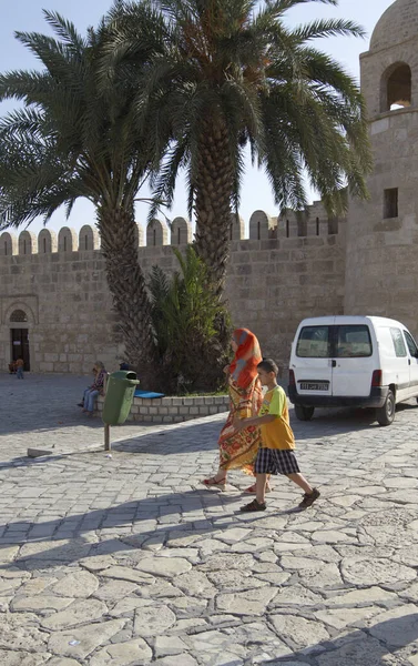 Flickan Staden Jerusalem Israel — Stockfoto