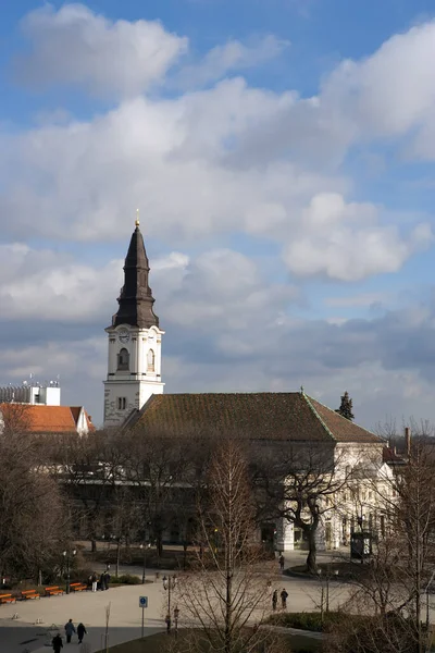 Kilátás Nyílik Város Vilnius Fővárosa Lithuania — Stock Fotó