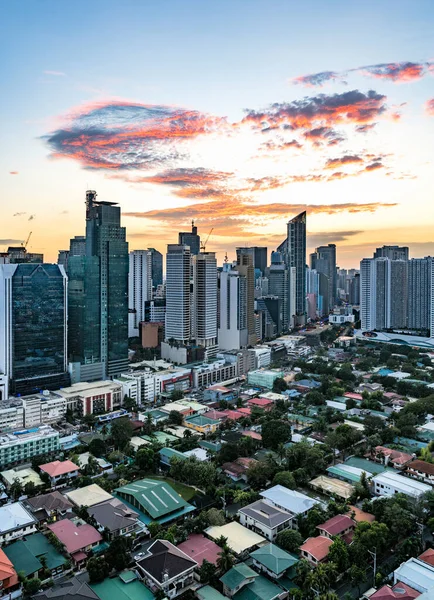 Letecký Pohled Město Bangkok Thajsku — Stock fotografie