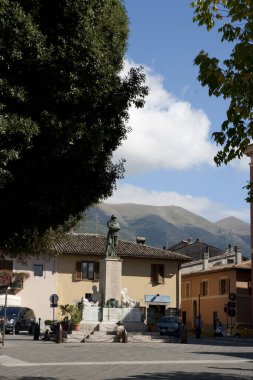 Monako şehrinin manzarası