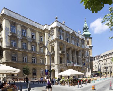 İsveç 'teki Stockholm şehri manzarası