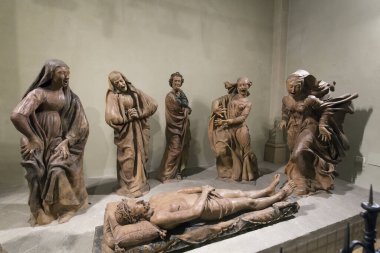 Barselona 'daki İsa heykelinin heykeli.