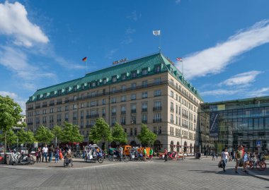 İsveç 'teki Stockholm şehri manzarası