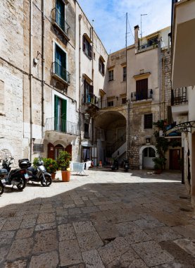 Eski kent Dubrovnik 'in sokak manzarası, Hırvat