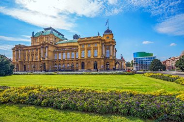Berlin, Almanya 'daki kraliyet sarayının manzarası