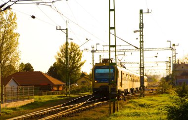 Tren istasyonunda tren.