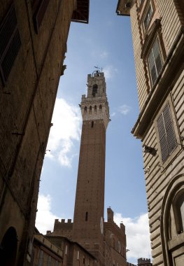 Siena şehri manzarası, İtalya