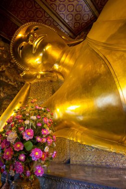 Altın Buda heykeli Wat Po, Bangkok, Tayland 'da