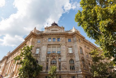 Madrid, İspanya 'nın manzarası.