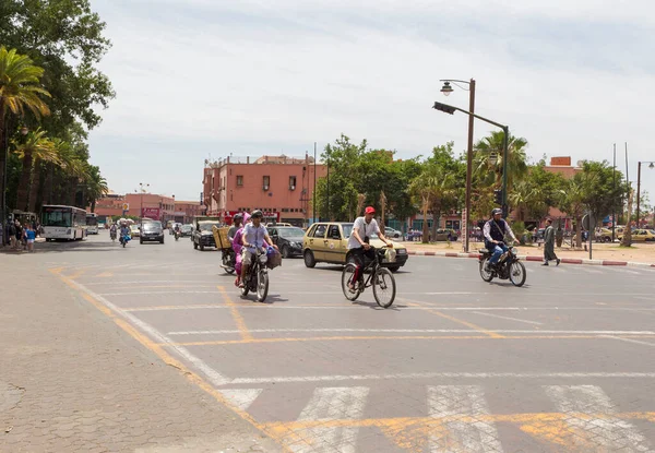 巴塞洛纳市的街道 — 图库照片