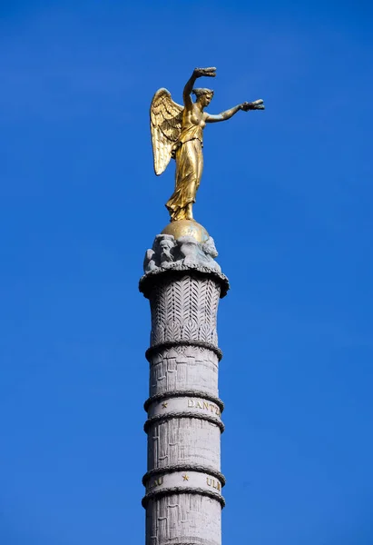 Scultura Una Statua San Martino Cristo Lisbona Portogallo — Foto Stock