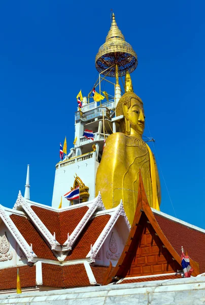 Wat Phra Kaeo Bangkok Thailand Daki Altın Stupa — Stok fotoğraf