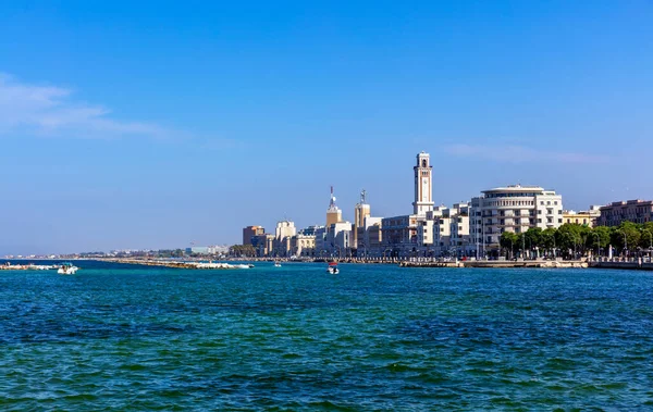 Bari Uit Zee Italië — Stockfoto