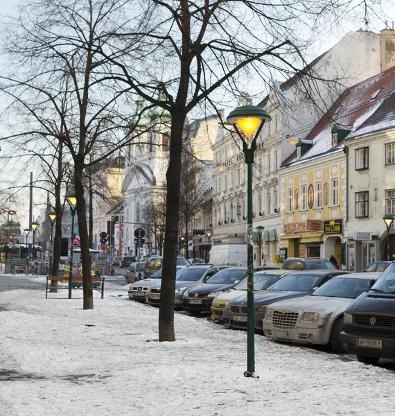 Vista Rua Cidade Stockholm Suécia — Fotografia de Stock