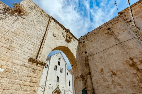 Bari Italy June 2017 Basilica Saint Nicholas Built 1087 1197 — Stock Photo, Image