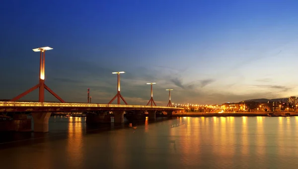 Pohled Most Přes Řeku — Stock fotografie
