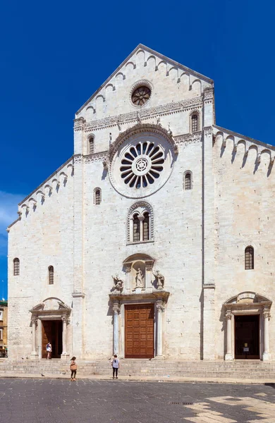 Bari Itália Junho 2017 Basílica São Nicolau Construída Entre 1087 — Fotografia de Stock