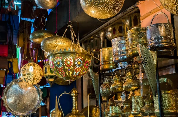 Mercato Tradizionale Marrakech Marocco — Foto Stock