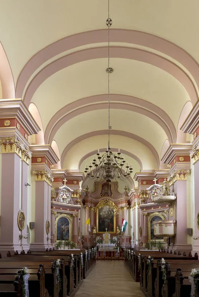 Interieur Van Kerk Stad Barcelona — Stockfoto