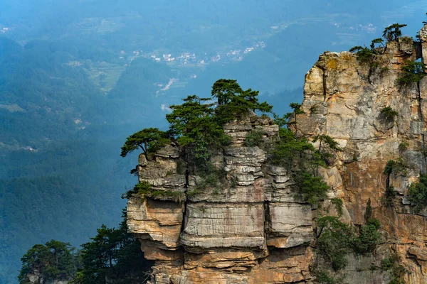 Kalkberge Zhangjiajie China — Stockfoto