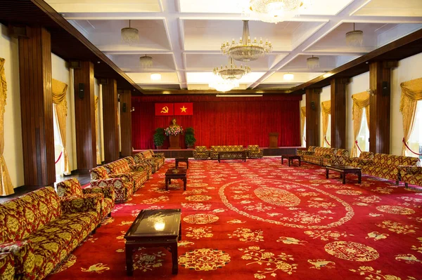 ベトナムハウス2018年12月26日 旧独立宮殿内 ベトナム戦争中に南ベトナム内閣の司令部として使用された — ストック写真